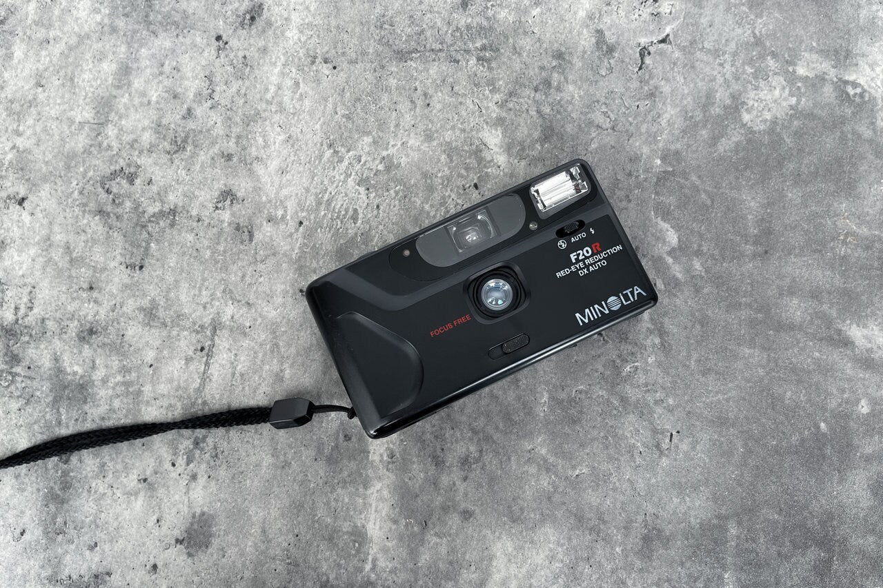 Minolta F20R Film Camera: Vintage 35Mm Point and Shoot