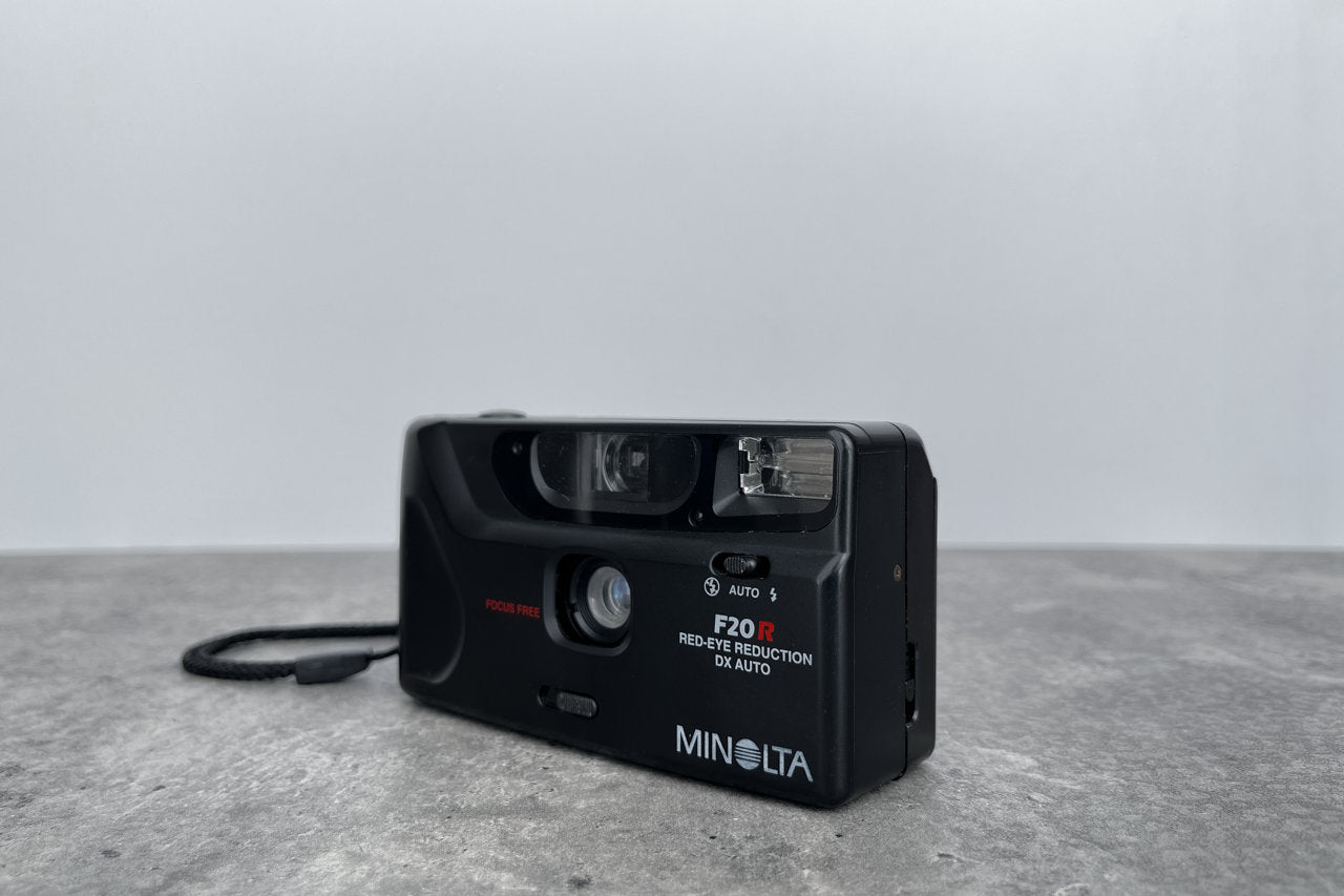 Minolta F20R Film Camera: Vintage 35Mm Point and Shoot