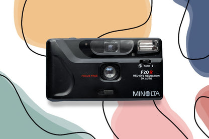 Minolta F20R Film Camera: Vintage 35Mm Point and Shoot